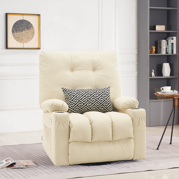 Leather glider rocker recliner sale